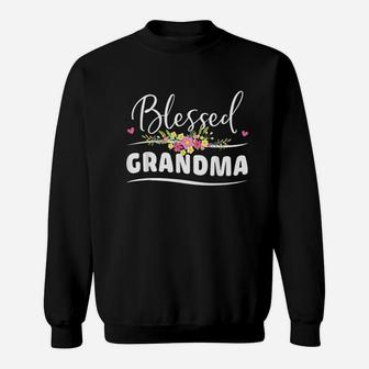 Blessed Grandma Floral Grandma Sweatshirt | Crazezy UK