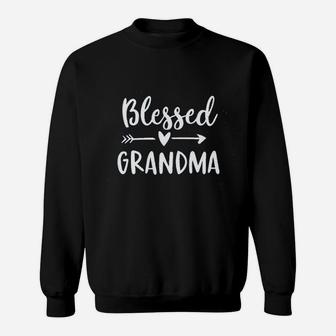 Blessed Grandma For Women Blessed Sweatshirt | Crazezy