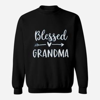 Blessed Grandma Funny Cute Graphic Sweatshirt - Thegiftio UK