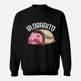 Blobfish Burrito Sweatshirt | Crazezy