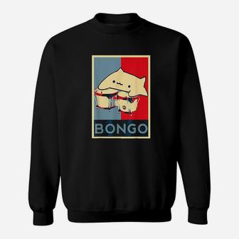 Bongo Cat For Hope Poster Sweatshirt | Crazezy CA