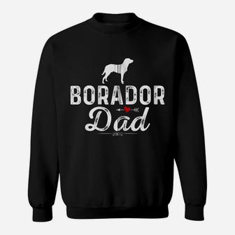 Borador Dad Funny Dog Dad Best Pet Owner Borador Daddy Zip Hoodie Sweatshirt | Crazezy