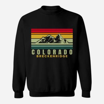 Breckenridge Colorado Sunset Rocky Mountains Hiking Skiiing Sweatshirt | Crazezy UK