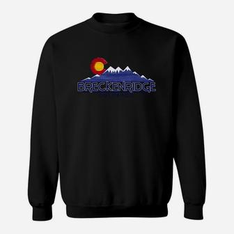 Breckenridge Colorado Wood Mountains Sweatshirt - Thegiftio UK
