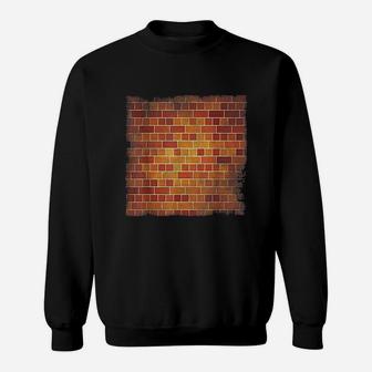 Brick Wall Construction Masonry Building Graphic Sweatshirt - Thegiftio UK
