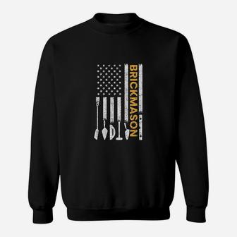 Bricklayer American Flag Sweatshirt | Crazezy UK