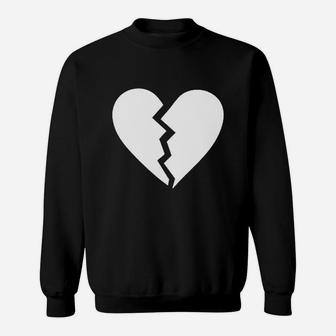Broken Heart Sweatshirt | Crazezy