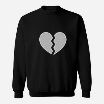 Broken Heart Sweatshirt | Crazezy UK