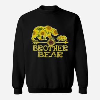 Brother Bear Sunflower Sweatshirt - Thegiftio UK