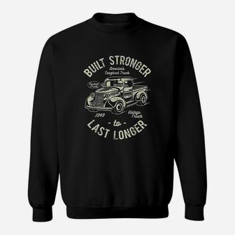Built Stronger 1949 Classic Truck Sweatshirt - Thegiftio UK