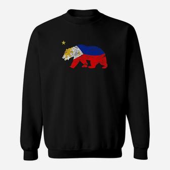 California Philippine Flag Sweatshirt | Crazezy