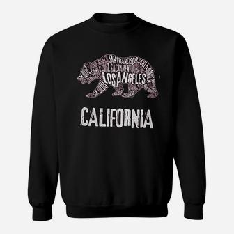 California Republic Vintage Cali Bear Sweatshirt | Crazezy UK