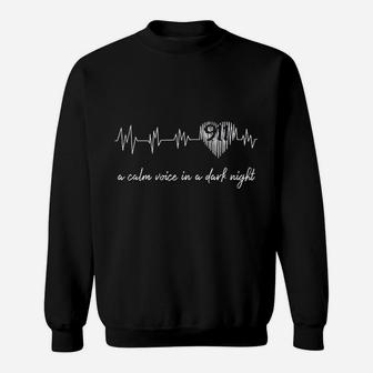 Calm Voice In A Dark Night Sweatshirt | Crazezy DE