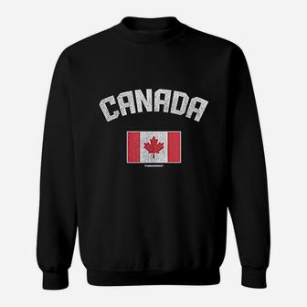 Canada Canadian Flag Sweatshirt | Crazezy