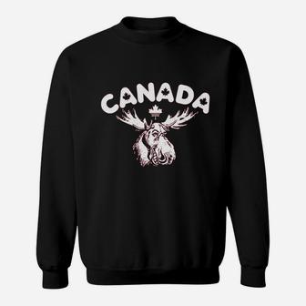 Canada Moose Maple Leafs Eh Sweatshirt | Crazezy