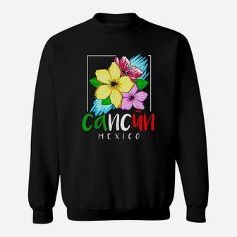 Cancun Mexico Souvenir Gift Spring Break Summer Vacation Sweatshirt - Thegiftio UK