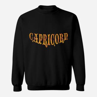 Capricorn Gifts Zodiac Birthday Astrology Star Sun Moon Sweatshirt | Crazezy