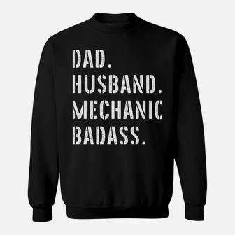 Car Mechanic Dad Gifts From Daughter Son Wife Sweatshirt | Crazezy UK