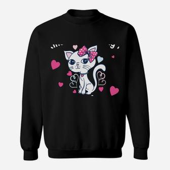 Cats 365 Kinda Busy Being A Teacher And A Cat Mom Cat Lovers Sweatshirt | Crazezy