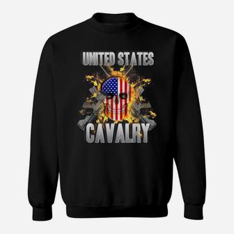 Cav Scout 19D Army Military United States Sweatshirt | Crazezy