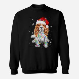 Cavalier King Charles Spaniel Dog Funny Christmas Dog Lovers Sweatshirt Sweatshirt | Crazezy
