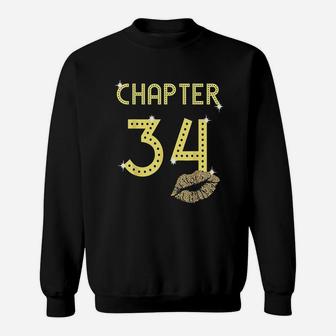 Chapter 34 Years 34Th Birthday Sweatshirt | Crazezy