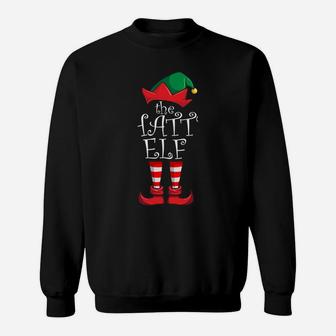 Chatty Elf Matching Family Christmas Party Pajama Chatty Elf Sweatshirt Sweatshirt | Crazezy