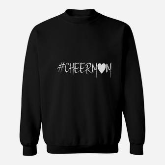 Cheer Mom Cheermom Cheerleader Proud Moms Sport Fan Sweatshirt | Crazezy AU