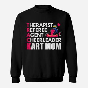 Cheerleader Kart Mom Gokart Sweatshirt | Crazezy UK