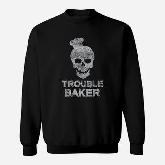 Chef Trouble Baker Sweatshirt | Crazezy