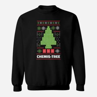 Chemis-Tree Periodic Table | Christmas Chemistry Science Sweatshirt | Crazezy AU