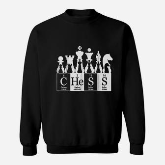 Chess Sets Periodic Table Elements Sweatshirt - Thegiftio