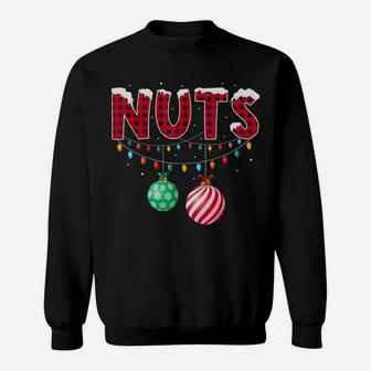 Chest Nuts Christmas Shirt Funny Matching Couple Chestnuts Sweatshirt | Crazezy AU