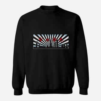 Chicago Flag Skyline Know About Chicago Sweatshirt - Thegiftio UK