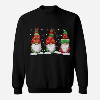 Chillin' With My Gnomies Nordic Gnome Christmas Pajama Gift Sweatshirt | Crazezy