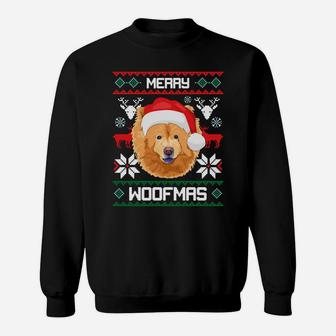 Chow Chow Gift For Merry Christmas Woofmas Clothes Xmas Sweatshirt Sweatshirt | Crazezy
