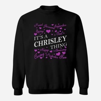 Chrisley Shirts - It's A Chrisley Thing Name Shirts Sweatshirt - Thegiftio UK