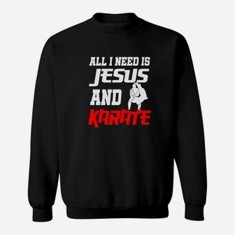 Christian Karate Martial Arts Jesus Gift Men Women Sweatshirt - Thegiftio UK