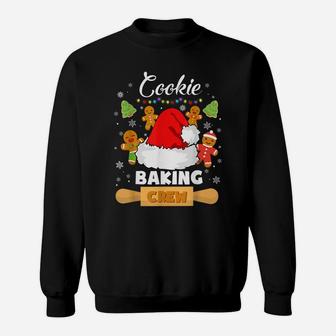 Christmas Cookie Baking Crew Funny Pajamas Family Christmas Sweatshirt | Crazezy AU