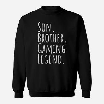 Christmas Gifts For Gamer Boys Son Brothers Funny Gaming Sweatshirt | Crazezy