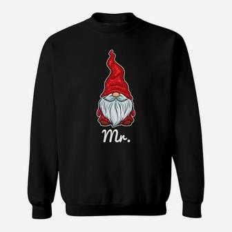 Christmas Gnomes Mr Couple Matching Outfit Xmas Gift Men Sweatshirt | Crazezy