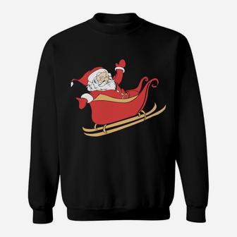 Christmas Santa Nothing For You Design Sweatshirt Sweatshirt | Crazezy CA
