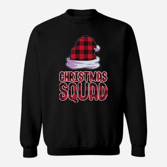 Christmas Squad Family Group Matching Christmas Party Pajama Sweatshirt Sweatshirt | Crazezy UK