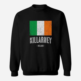 City Of Killarney Ireland Irish Flag Sweatshirt - Thegiftio UK