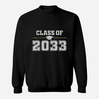 Class Of 2033 Grow With Me Graduation Sweatshirt | Crazezy