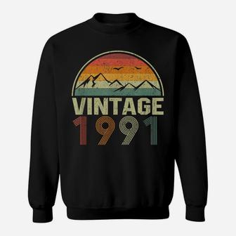 Classic 29Th Birthday Gift Idea Vintage 1991 Sweatshirt | Crazezy