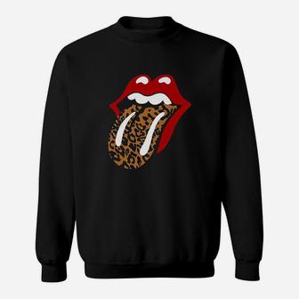 Classic Leopard Tongue Sweatshirt - Thegiftio UK
