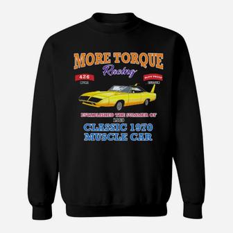 Classic Muscle Car Torque Garage Hot Rod Sweatshirt - Monsterry UK