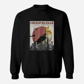 Cockatielzilla Classic Sweatshirt | Crazezy