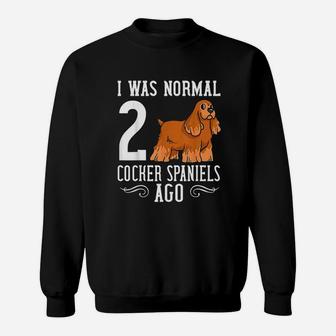 Cocker Spaniel Dog Lover Sweatshirt | Crazezy CA
